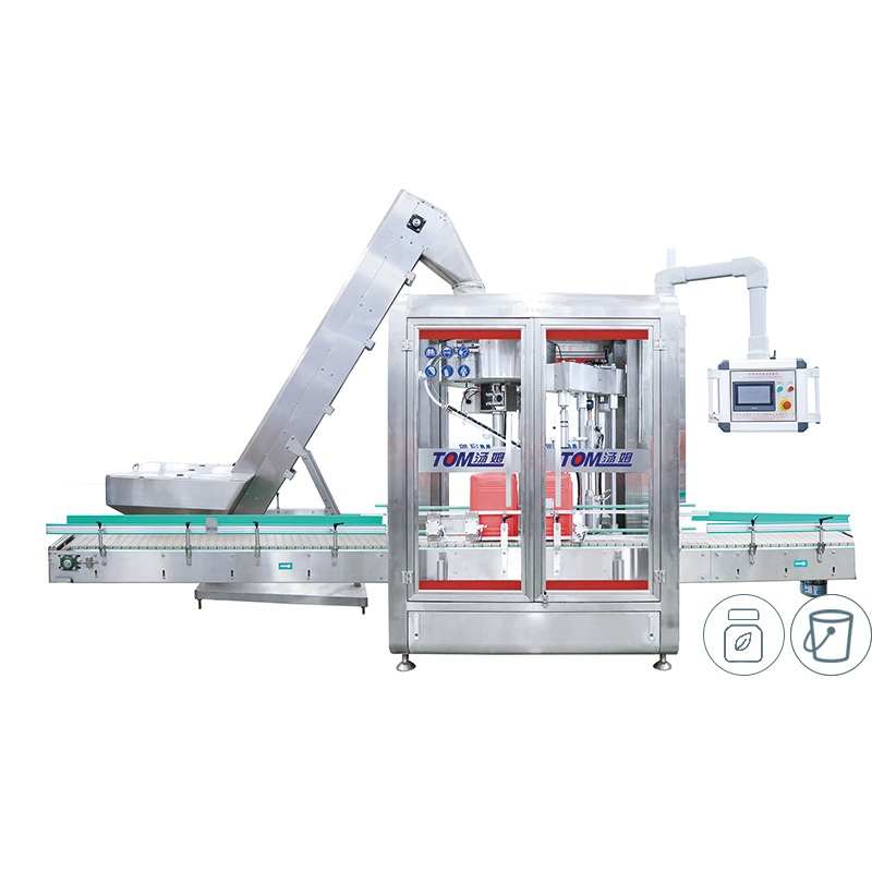 FZX-1D 10L-30L Bucket Capping Machine 1/2 Capping Heads