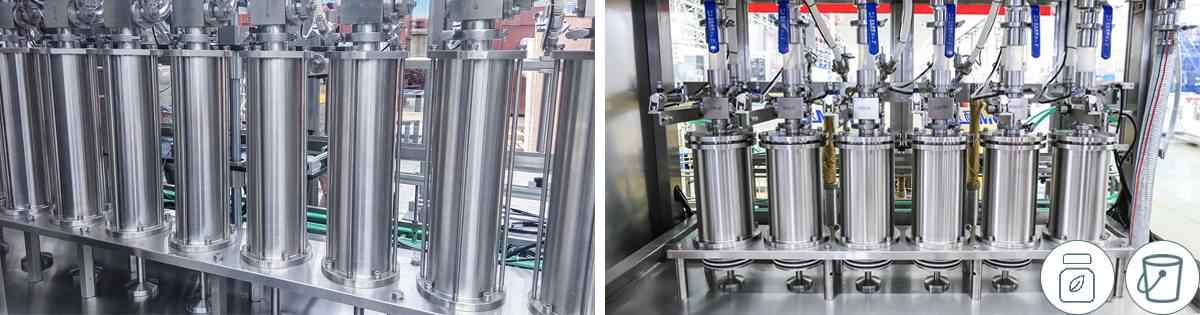 GZH-DA High Automation Linear Piston Filling Machine (1L-5L) 6/8/10/12 Filling Heads