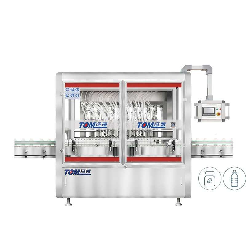 GZH-DA High Automation Linear Piston Filling Machine (100ml-1000ml) 4/6/8/10/12/16/20 Filling Heads