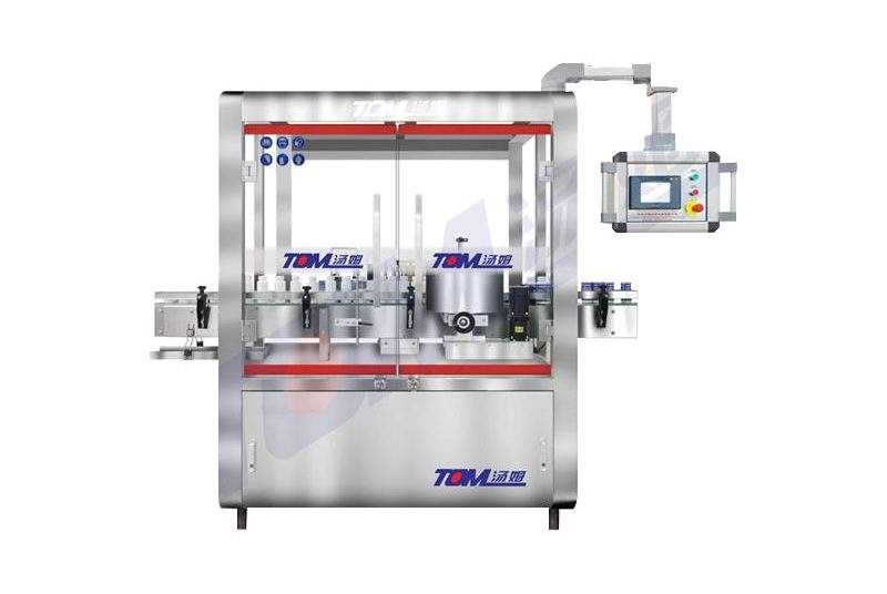 Adhesive labeling machine