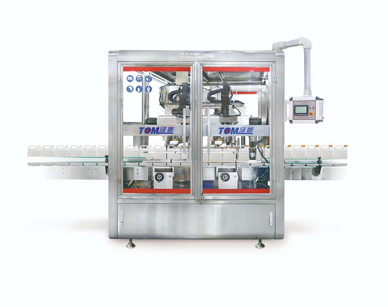 tracking capping machine