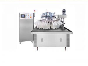 Spout vertical bag packaging machine