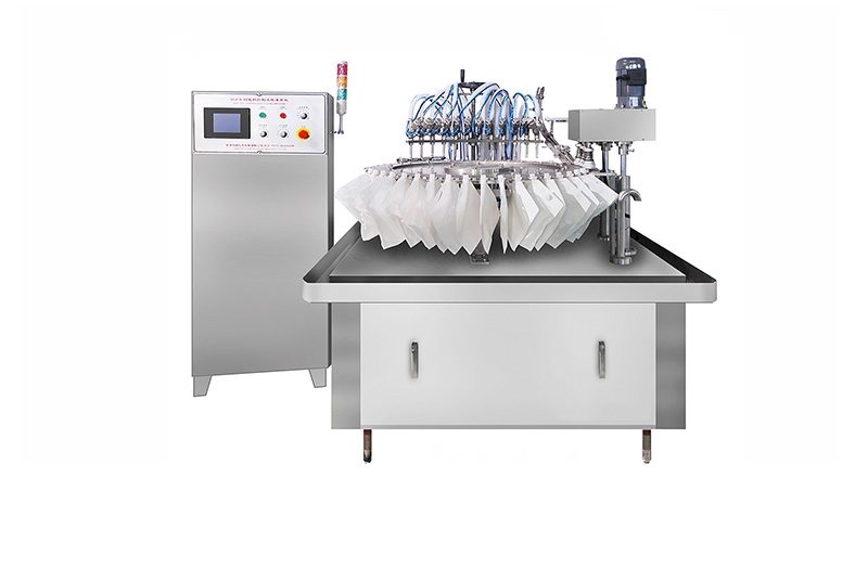 Spout vertical bag packaging machine